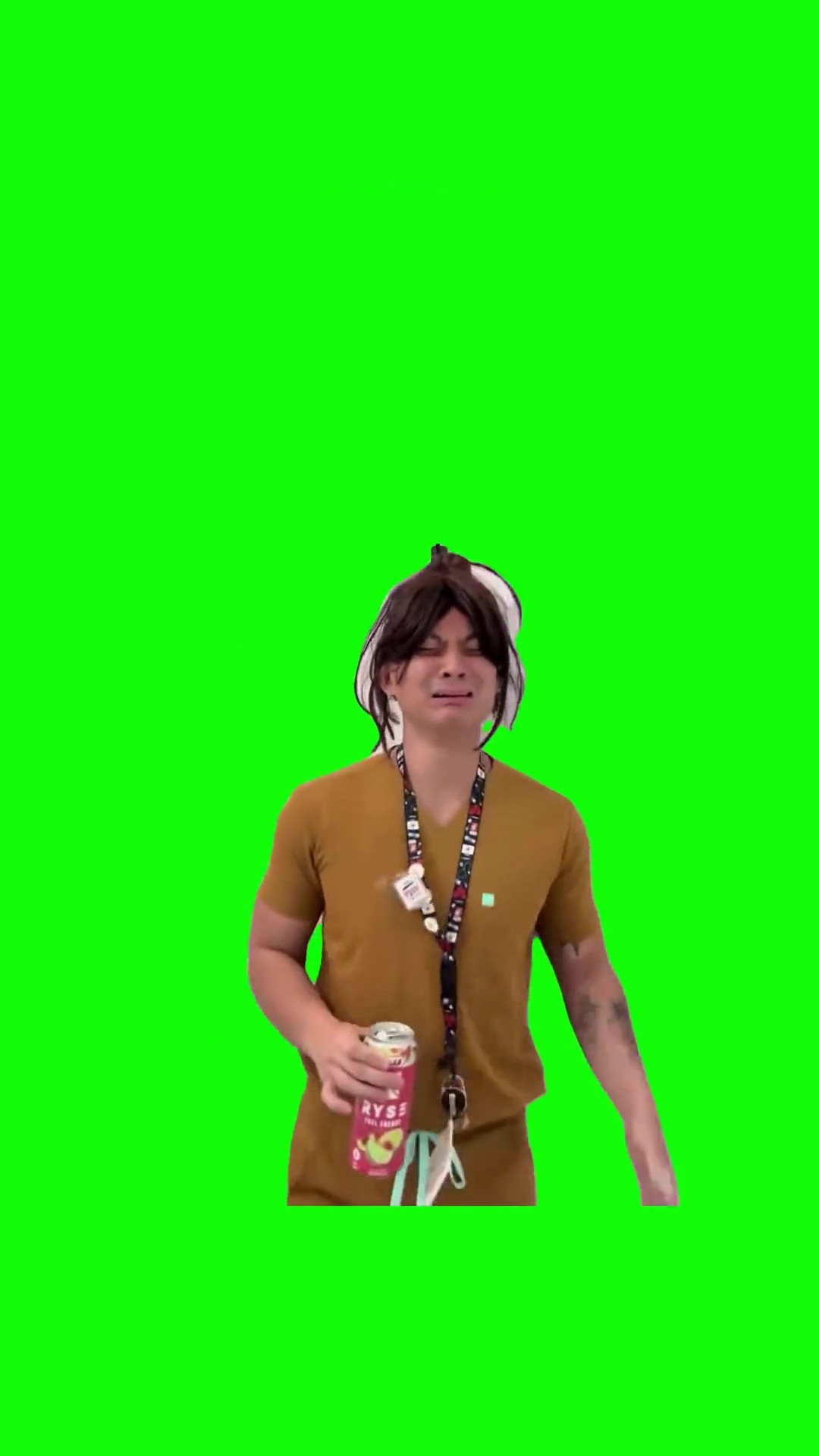 I wanna quit Green Screen Meme