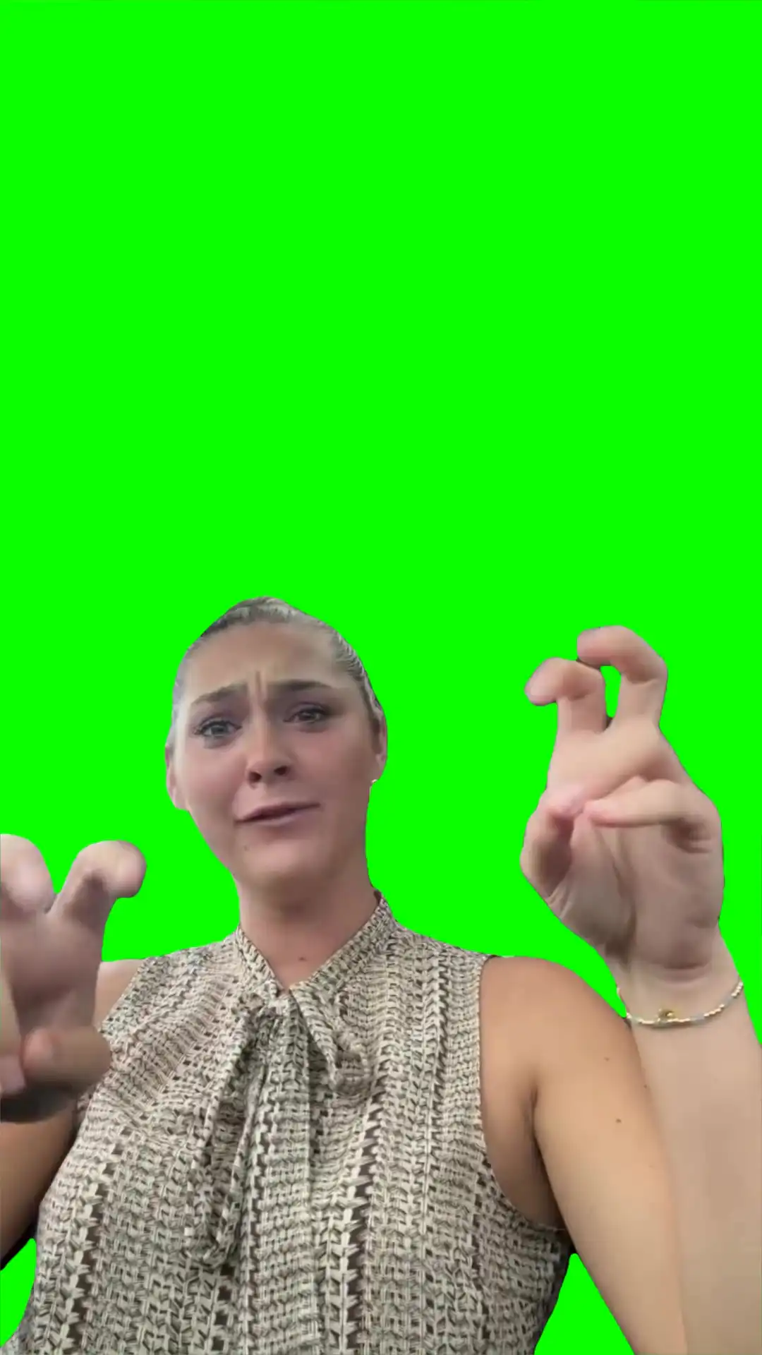 I will not be up before the sun green screen