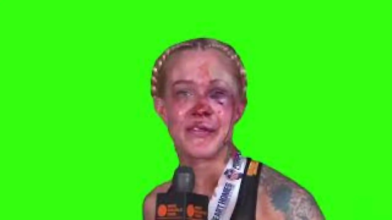 I’m super excited it was really tough green screen