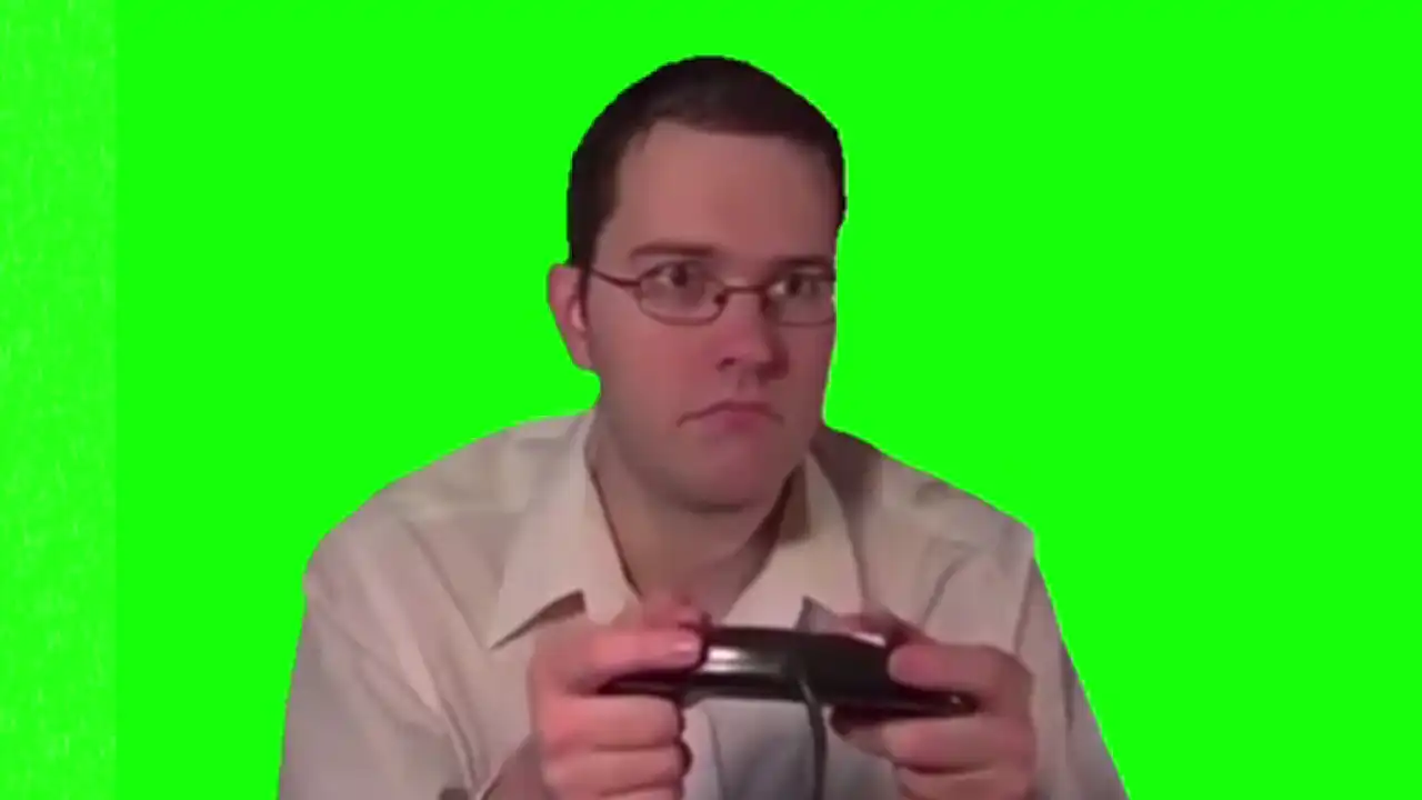 In disbelief meme green screen