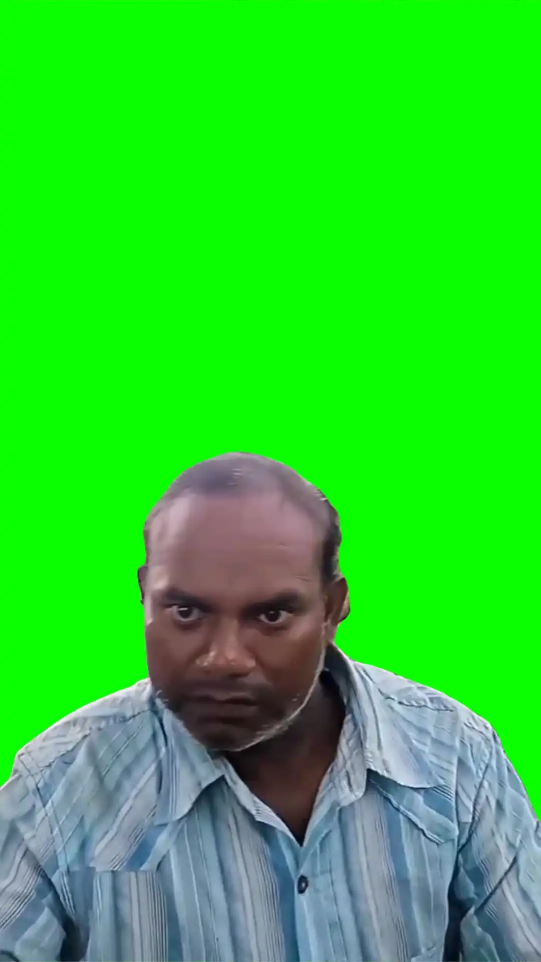 Indian Head Massage Meme green screen