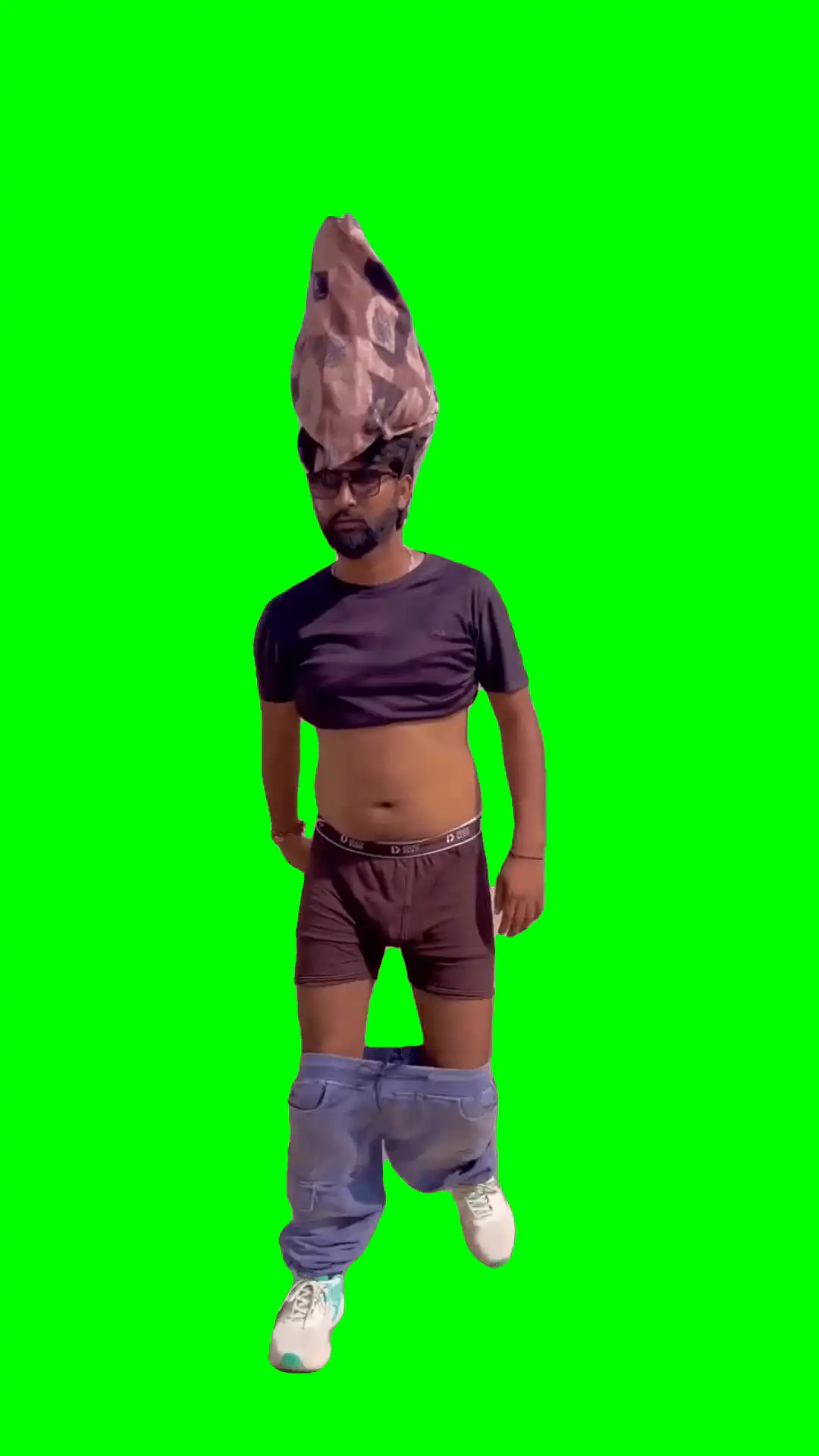 Indian Man Mocking Meme Green Screen