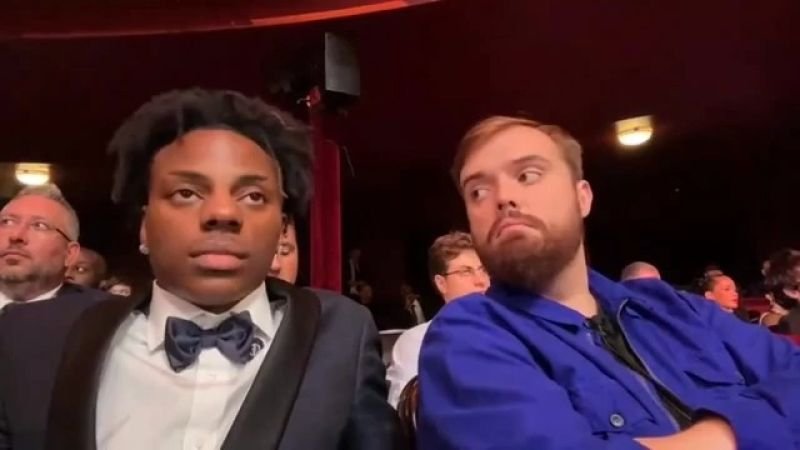 IShowSpeed and Ibai awkwardly looking each other Meme Video