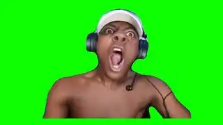 iShowSpeed Being Wild Green Screen