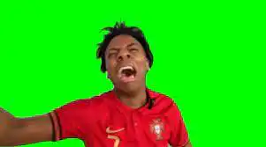 IShowSpeed crying after Portugal loses to Morocco
