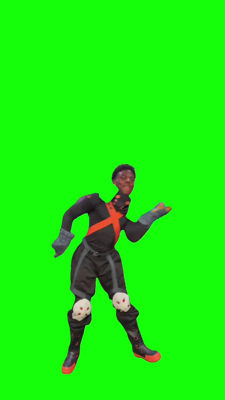 Ishowspeed dancing to taka la dentro Green Screen Meme