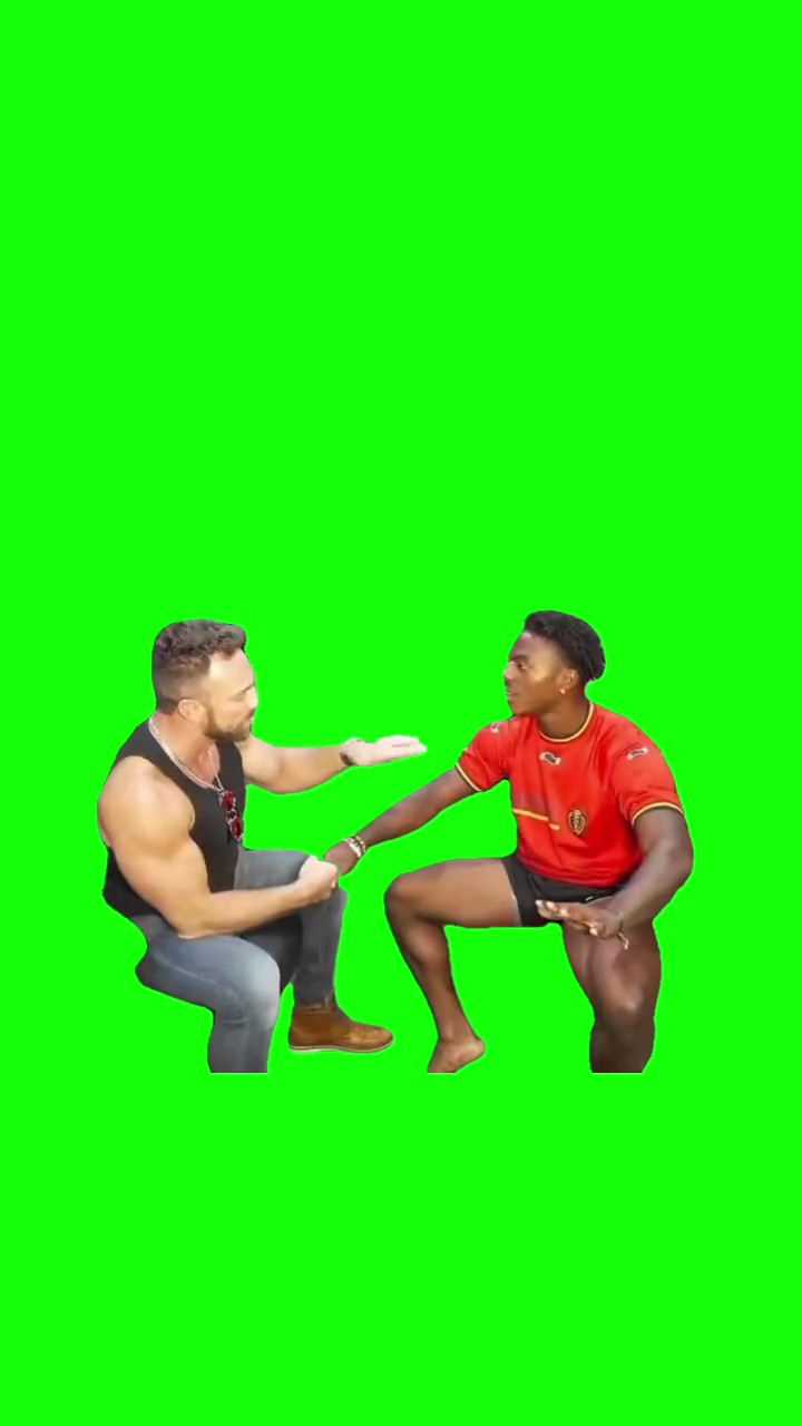 Ishowspeed gets thrown by la knight Green Screen Meme