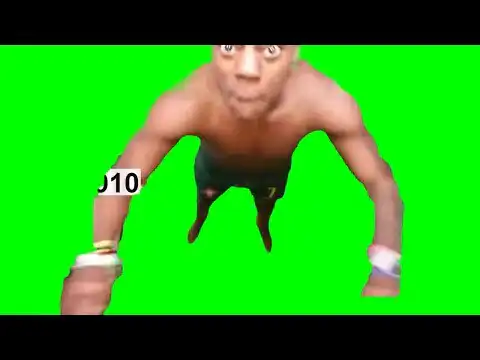 IShowSpeed Head Jumps Green Screen