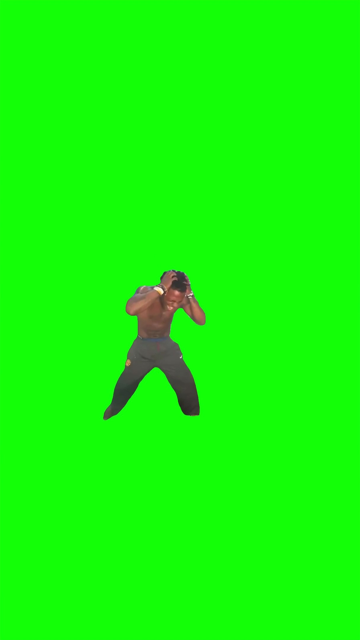 Ishowspeed overexcited Meme Green Screen