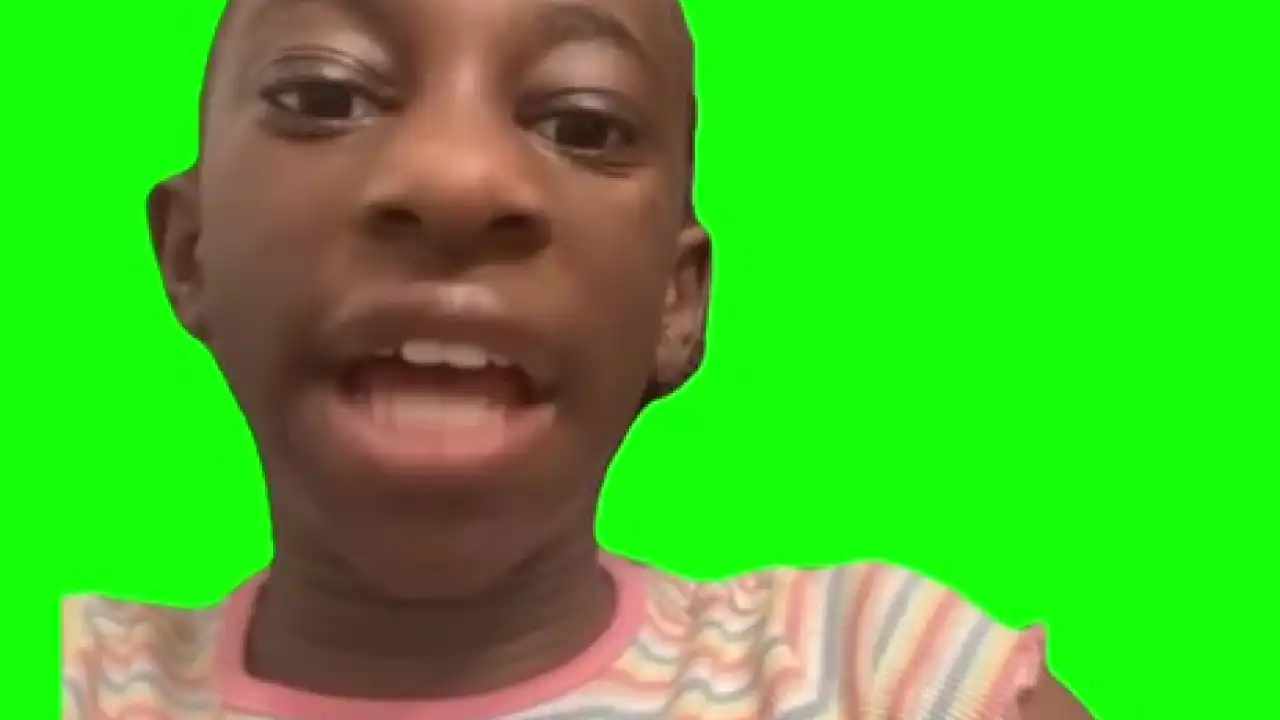 Its 7pm friday meme green screen