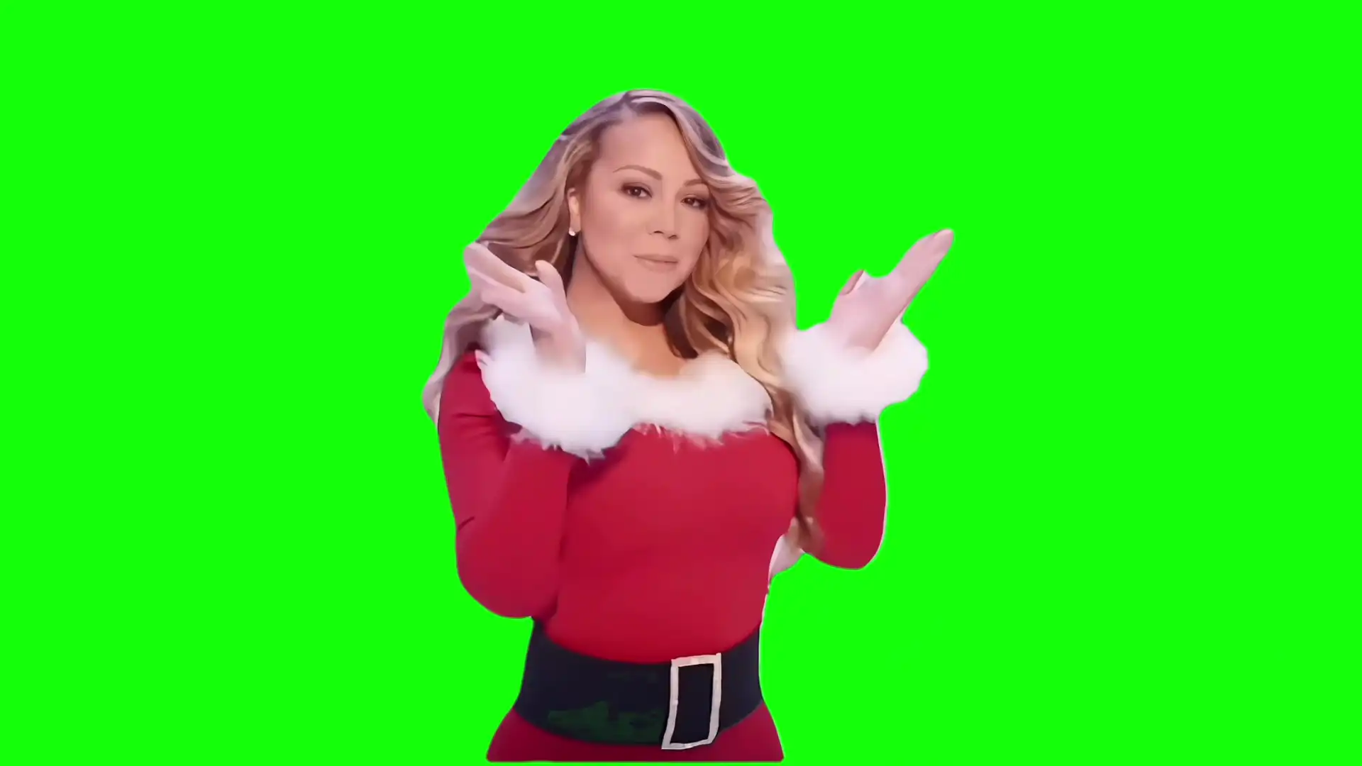 it’s time MARIAH CAREY 2024 Green Screen