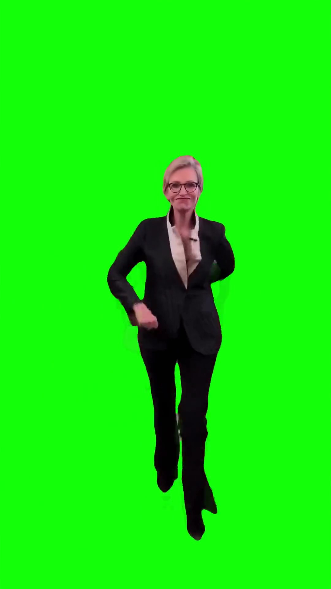 Jane lynch dance Green Screen Meme