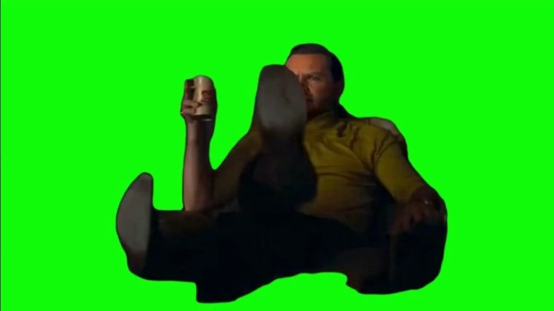 JD Vance Here It Comes Green Screen Meme Template