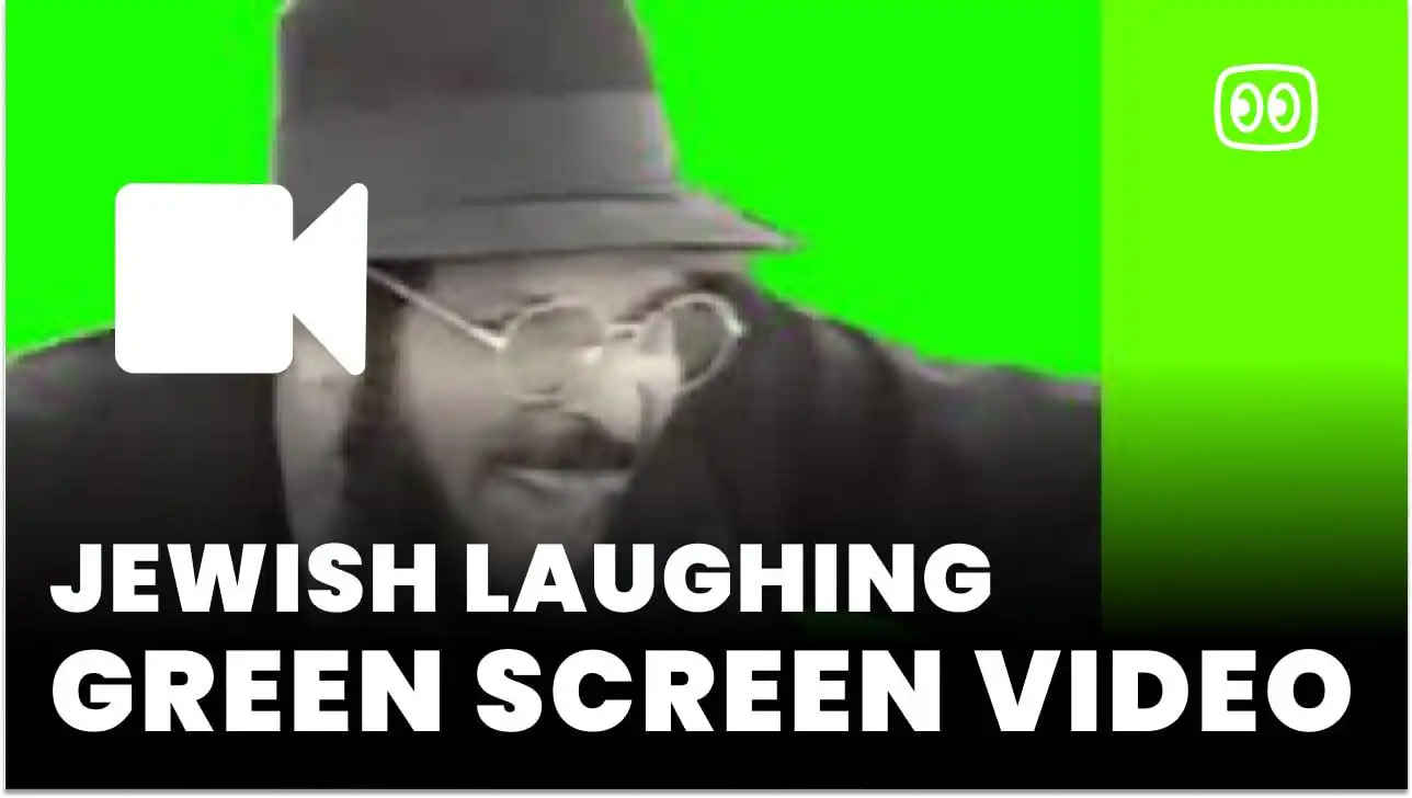 Jewish Laughing Green Screen