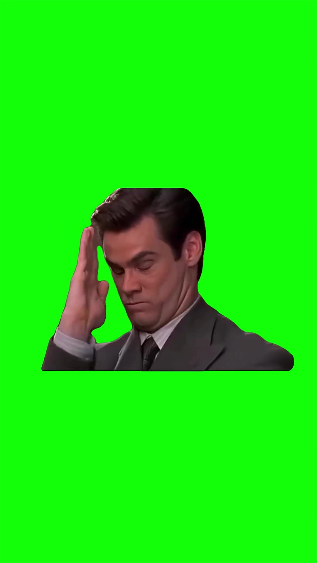 Jim Stuttering Green Screen Meme