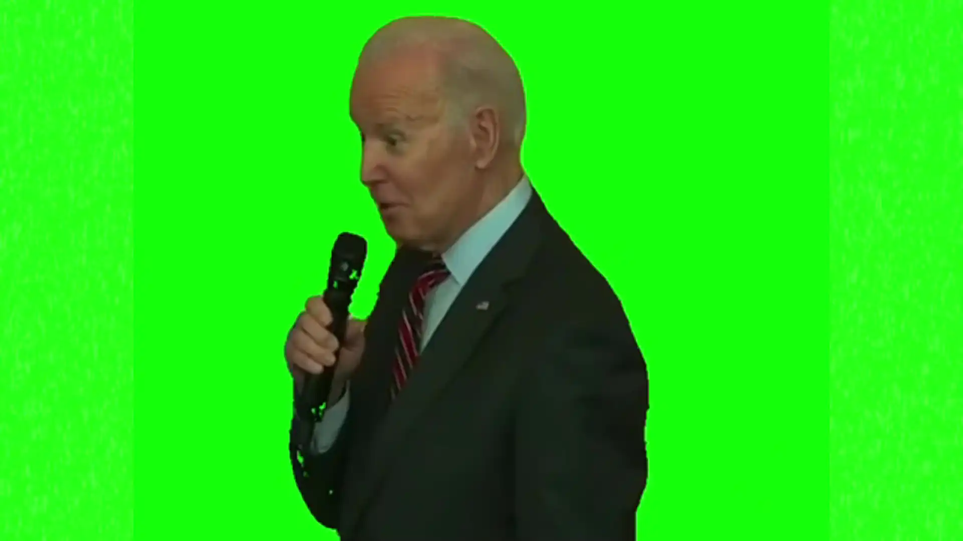 Joe Biden chocolate chip icecream meme green screen
