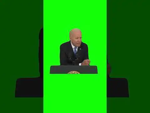 Joe Biden Grows The Economy green screen