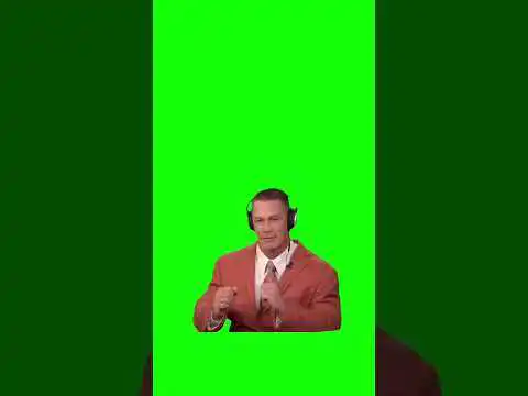 John Cena Dancing TikTok Meme Green Screen