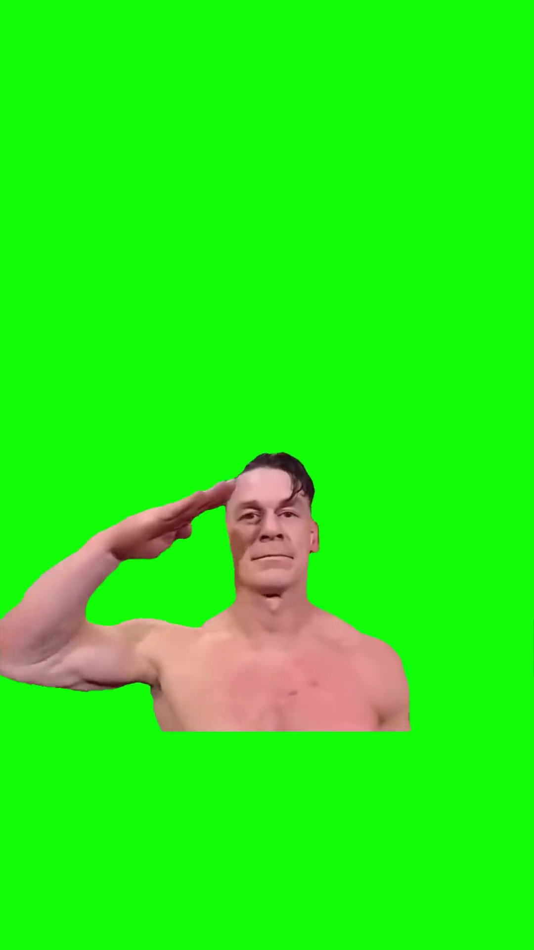 John Cena Leaving Green Screen Meme