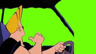 Johnny Bravo Testing the limits of both man and machine Green screen
