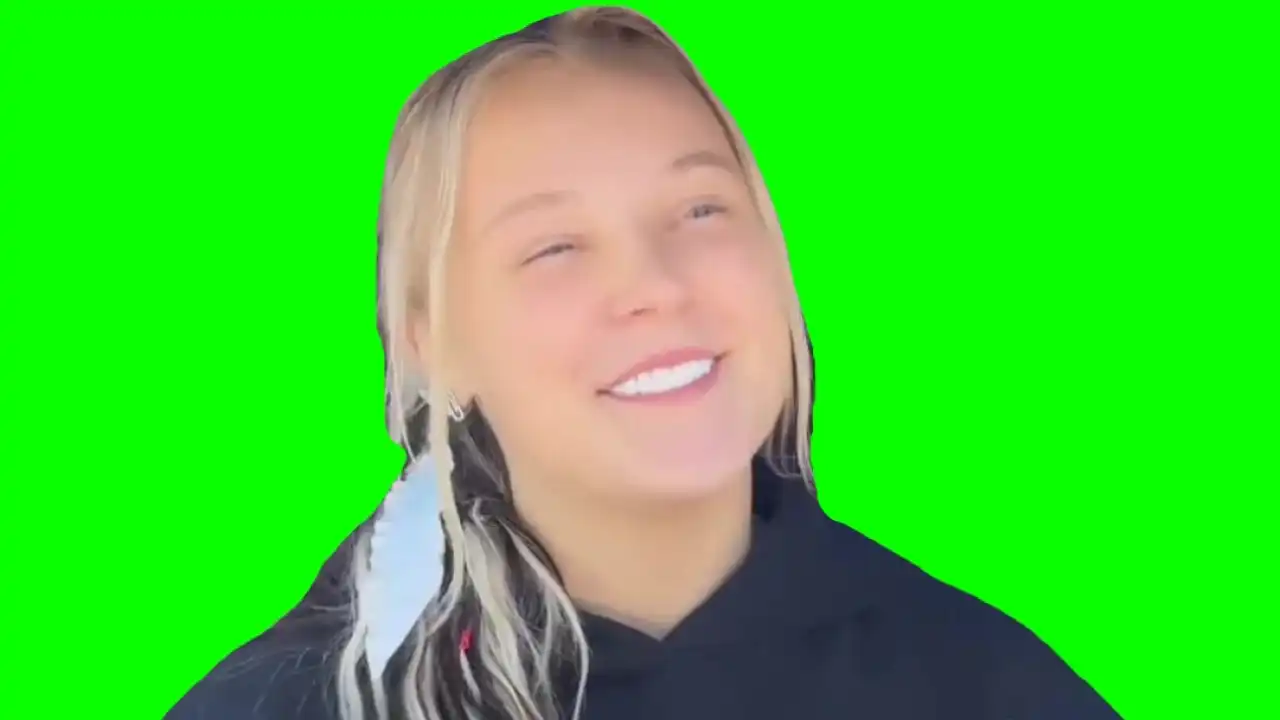 JoJo singing karma in Polish Green Screen Meme