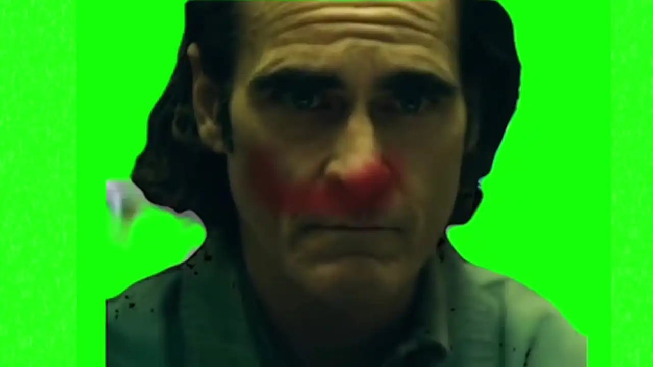 Joker Laughing Meme Green Screen