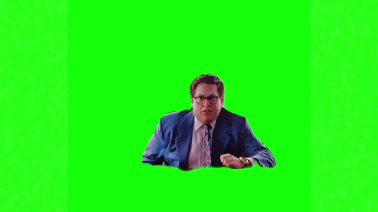 Jonah Hill Meme Green Screen