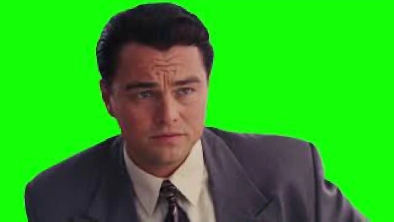 Jordan Belfort Meme Green Screen