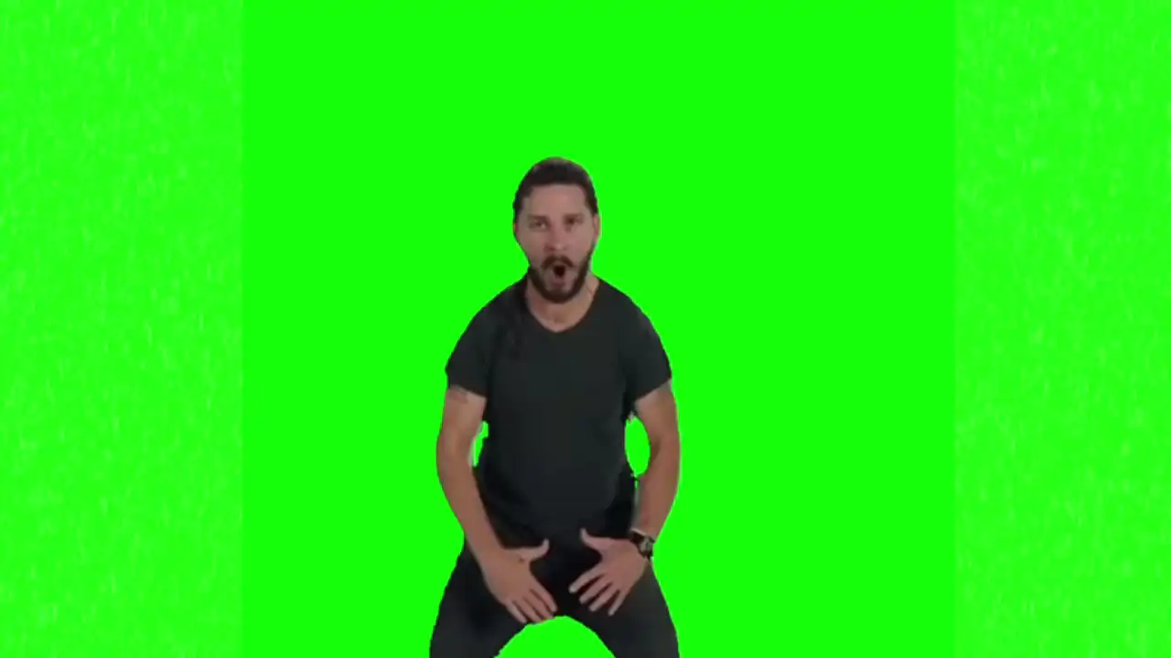 Just do it meme green screen