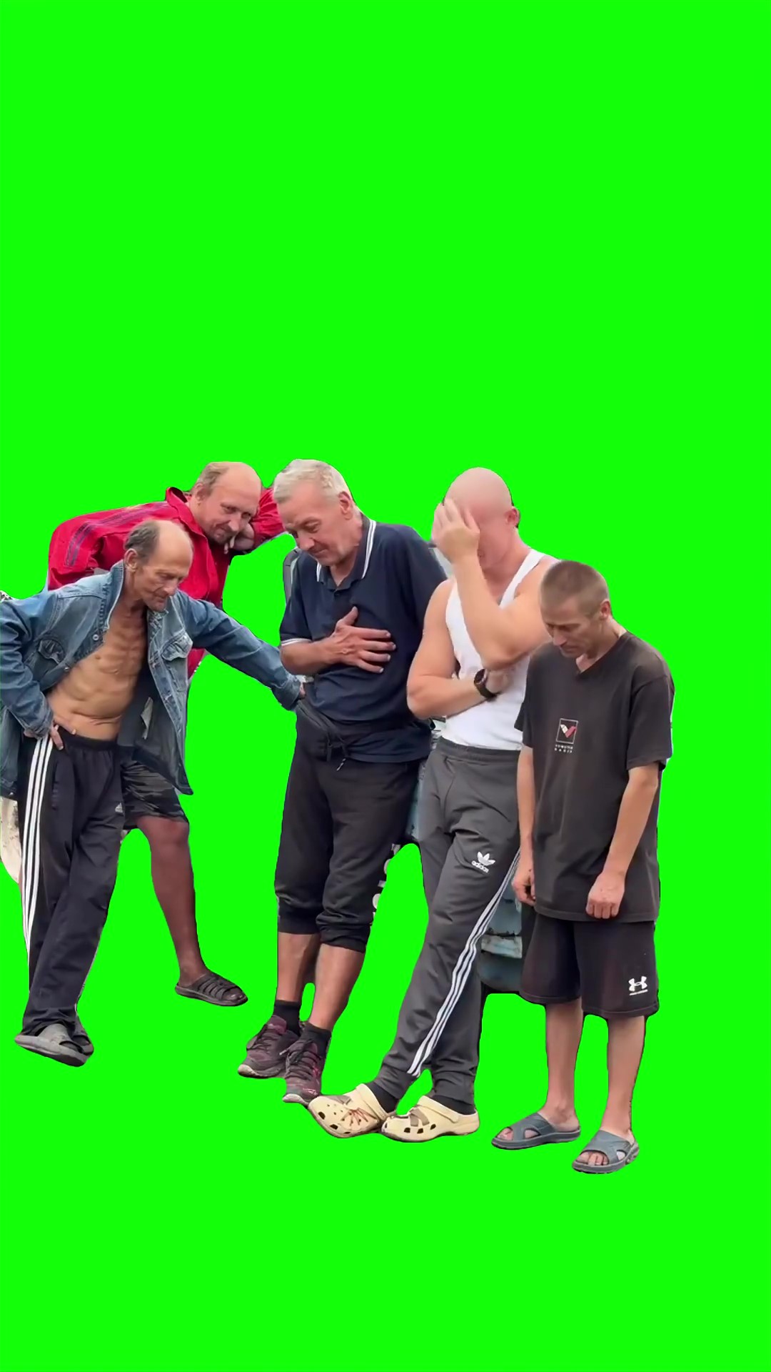 Just do squad dancing Green Screen Meme