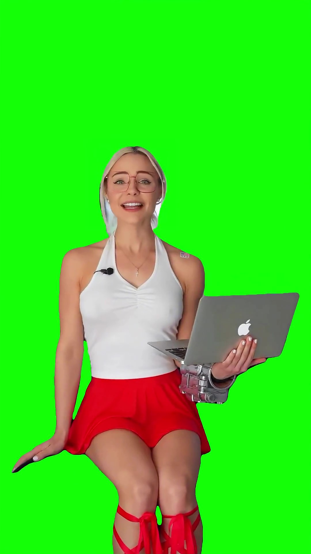 Just shut up Green Screen Meme
