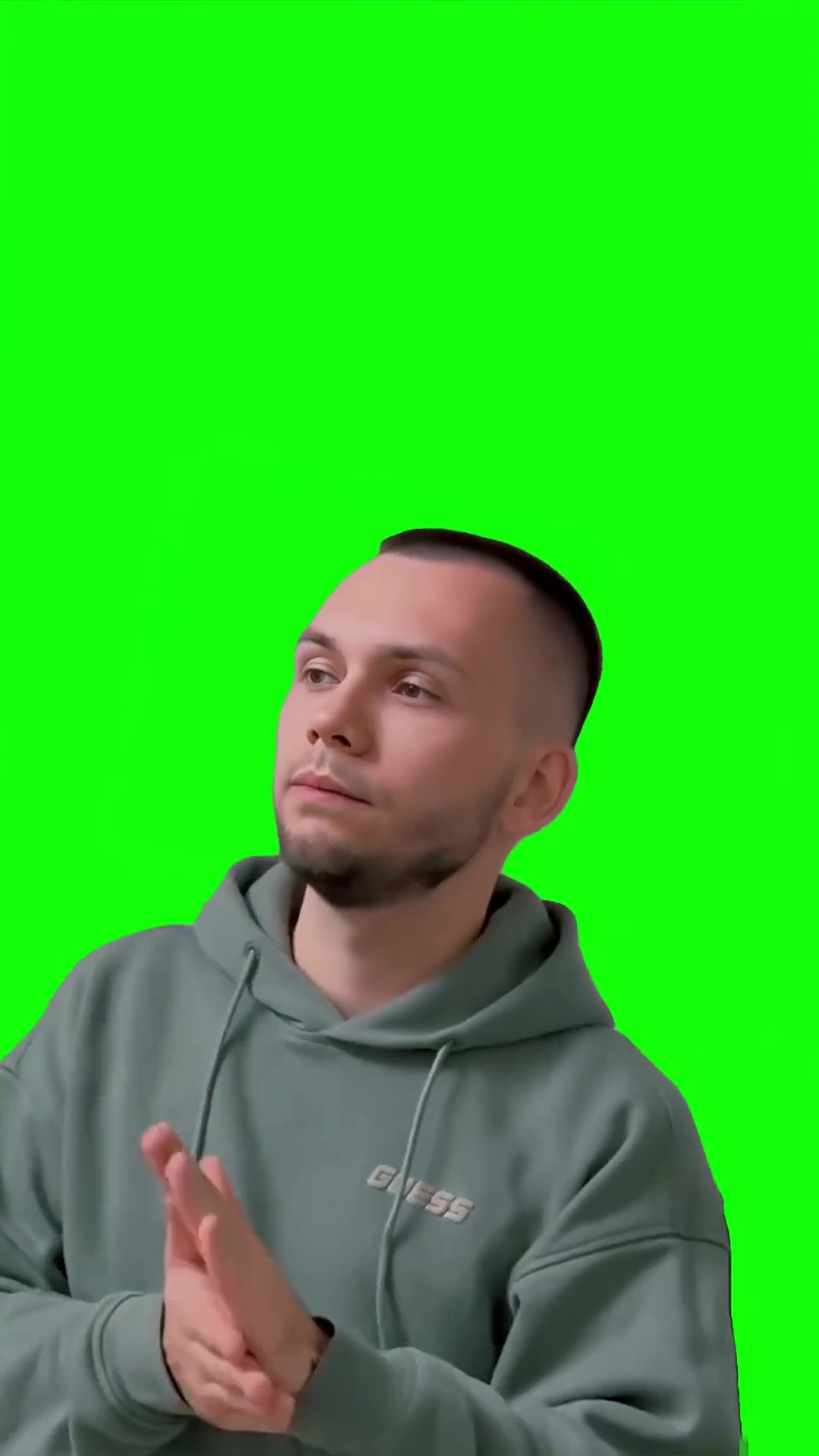 Justin could you speak up Green Screen Meme