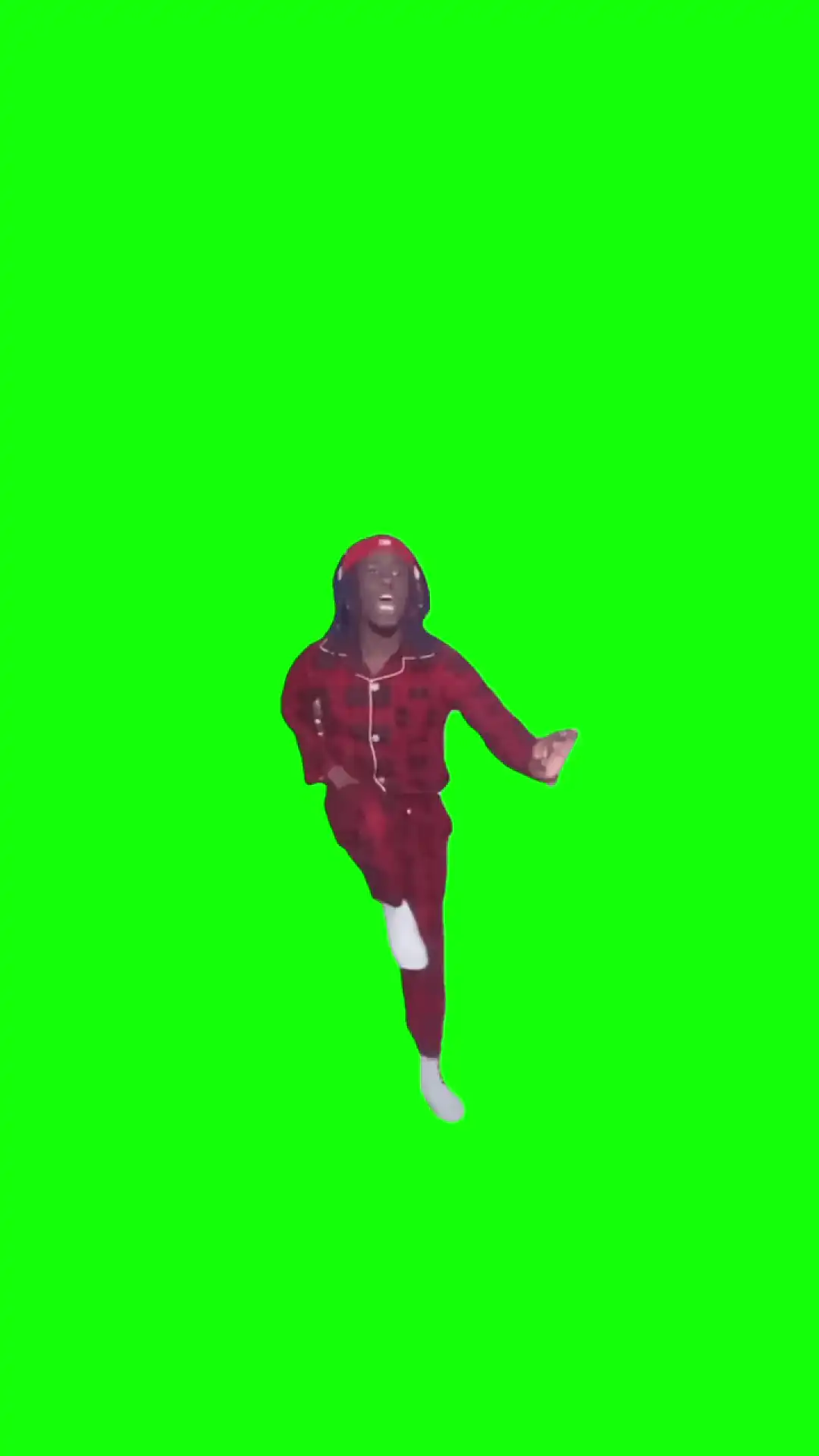Kai cenat all i want for Christmas meme green screen