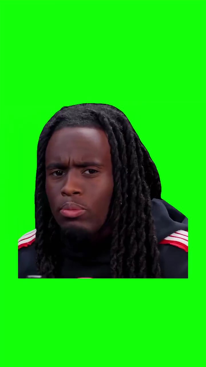 Kai Cenat I think I’m really good at this Meme Green Screen