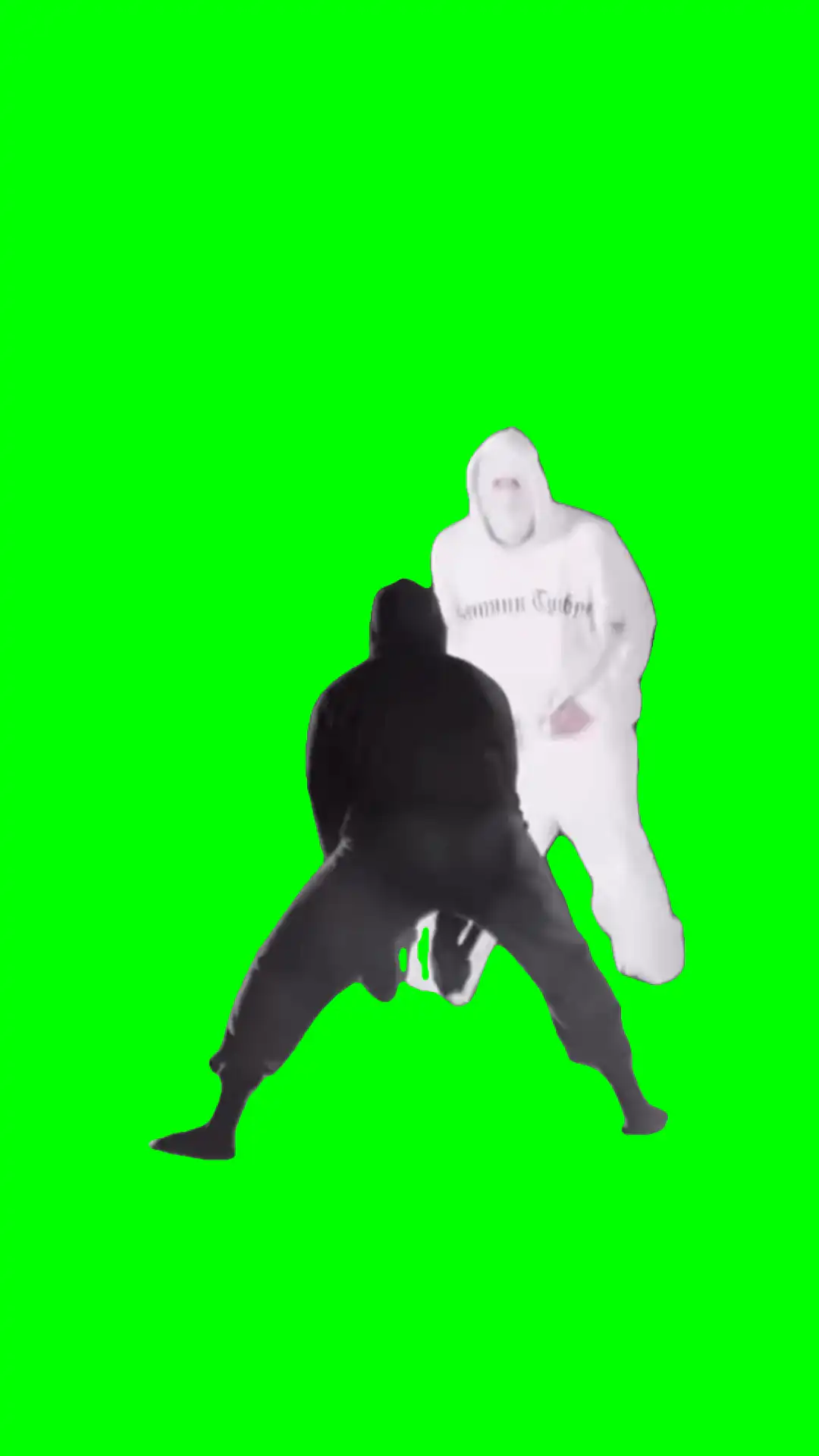 Kanye West Dancing green screen