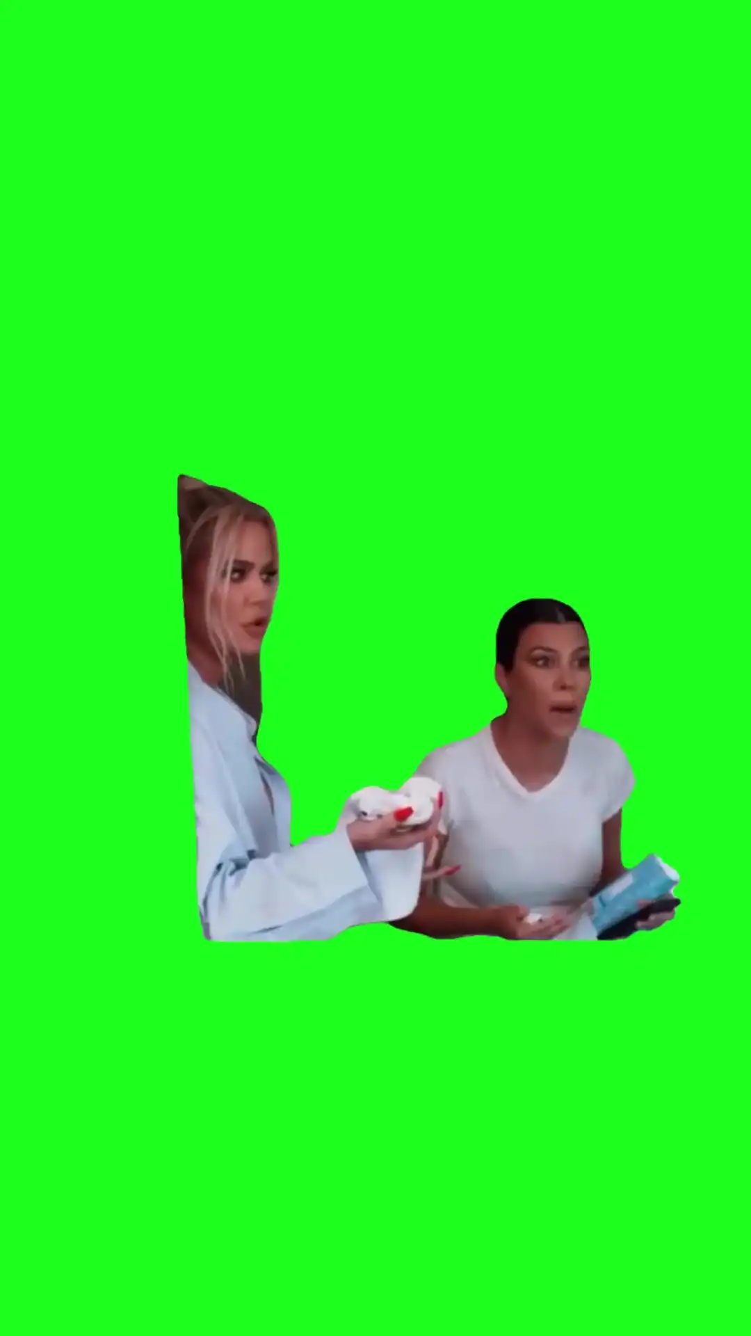 Kardashians arguing Green Screen Meme