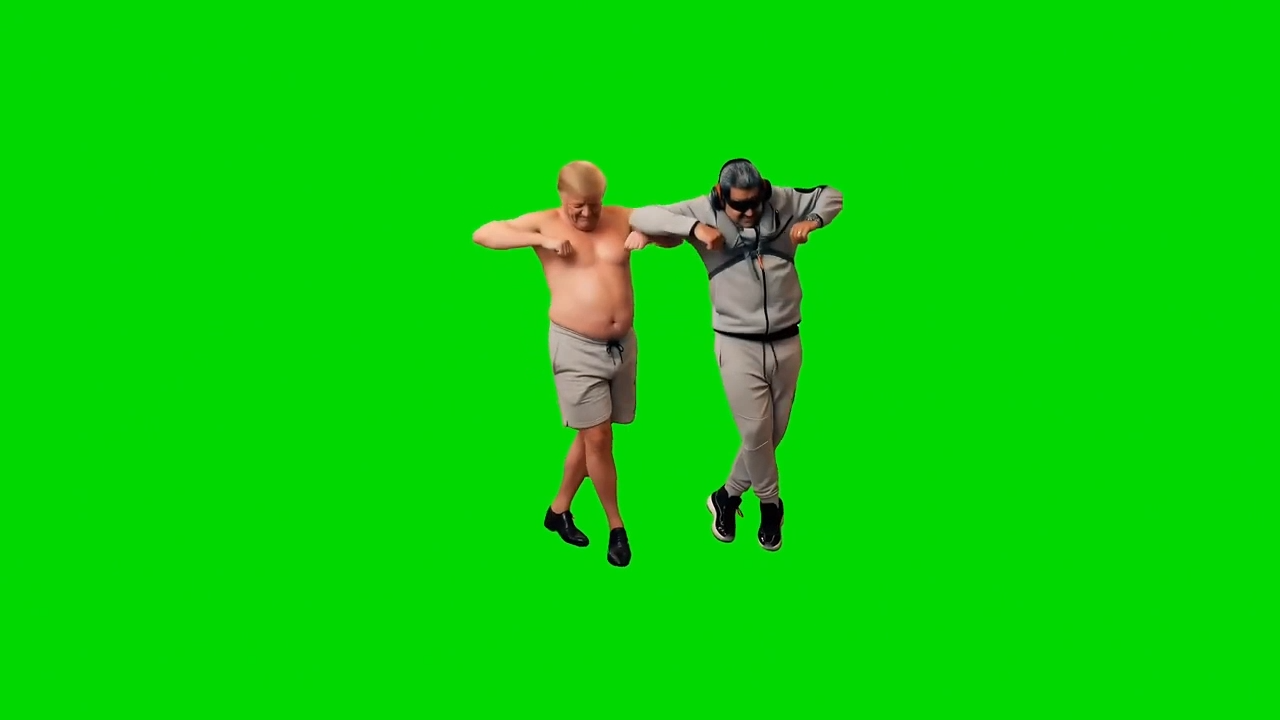 Keep It Gangsta Dance Green Screen Meme Template Video