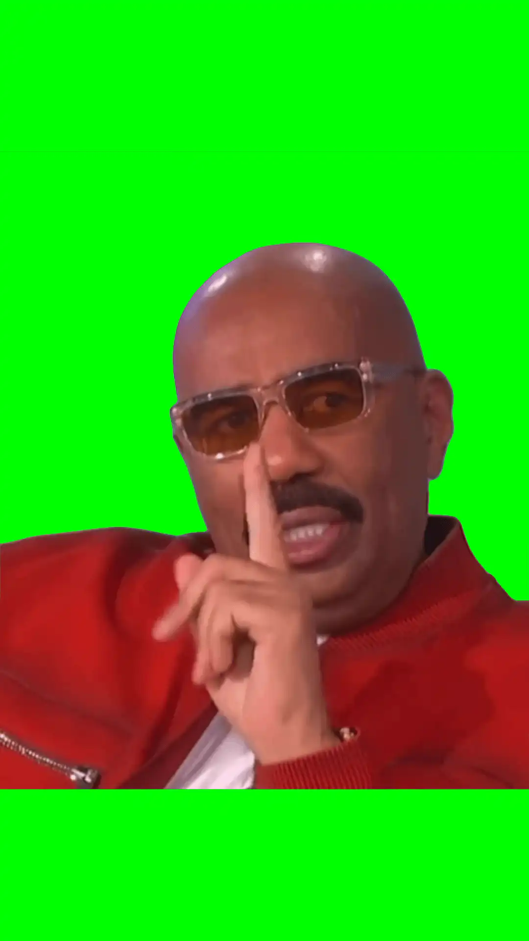 Keep your mouth shut Meme Green Screen