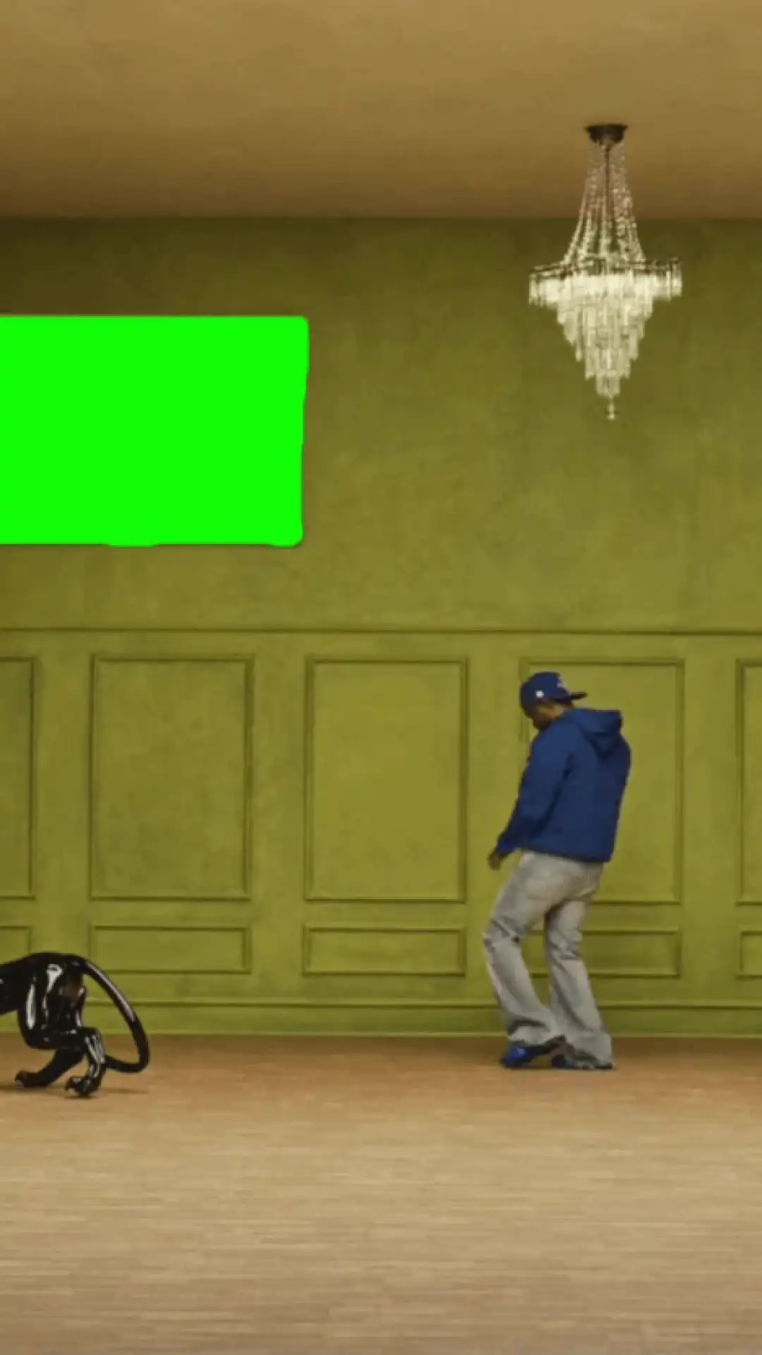 Kendrick Lamar Sign green screen