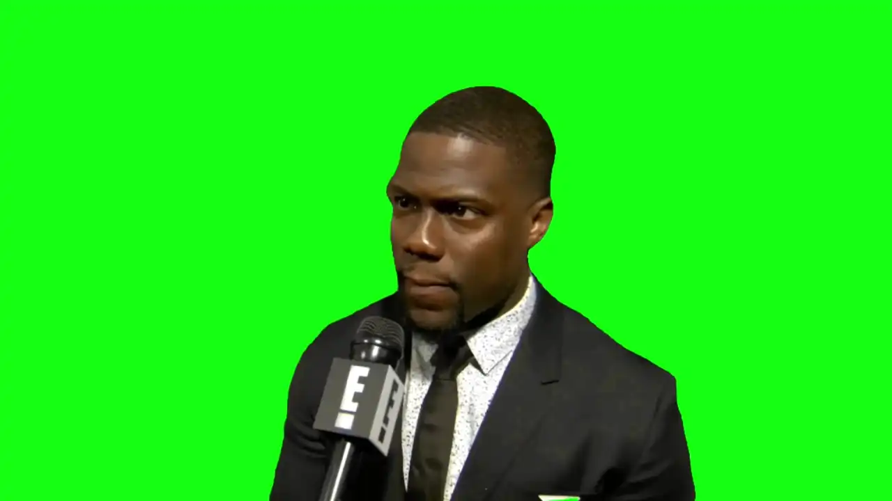kevin hart What meme Green Screen