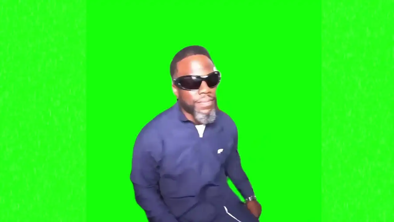 Kevin Hart Yeah Kai Dance Meme Green Screen