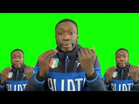 Khaby lame there Green screen