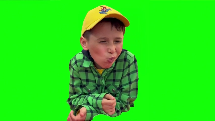 Kid Chewing Green Screen Memes