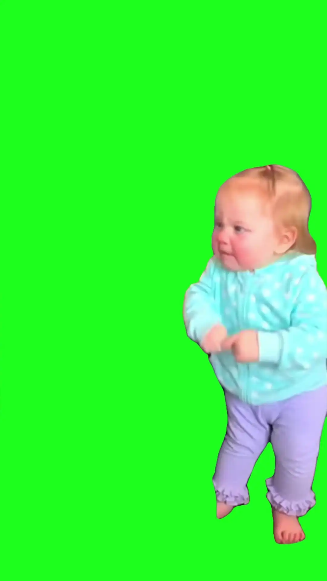Kid Meltdown Green Screen