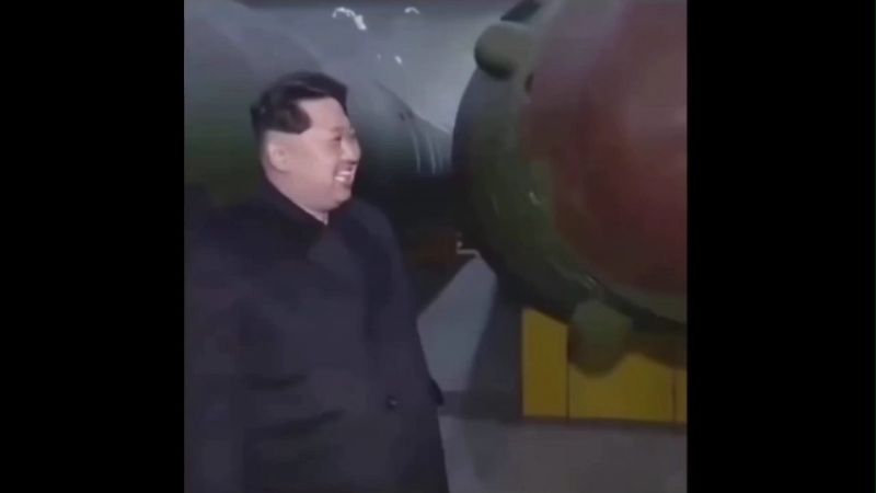 Kim Jong Un Watching Rocket Launch With Cigarette Funny Memes