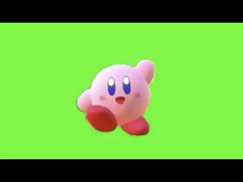 Kirby Victory Dance Green Screen