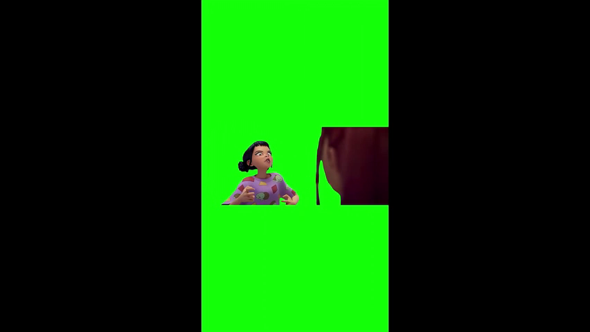KPop Demon Hunters Green Screen Meme