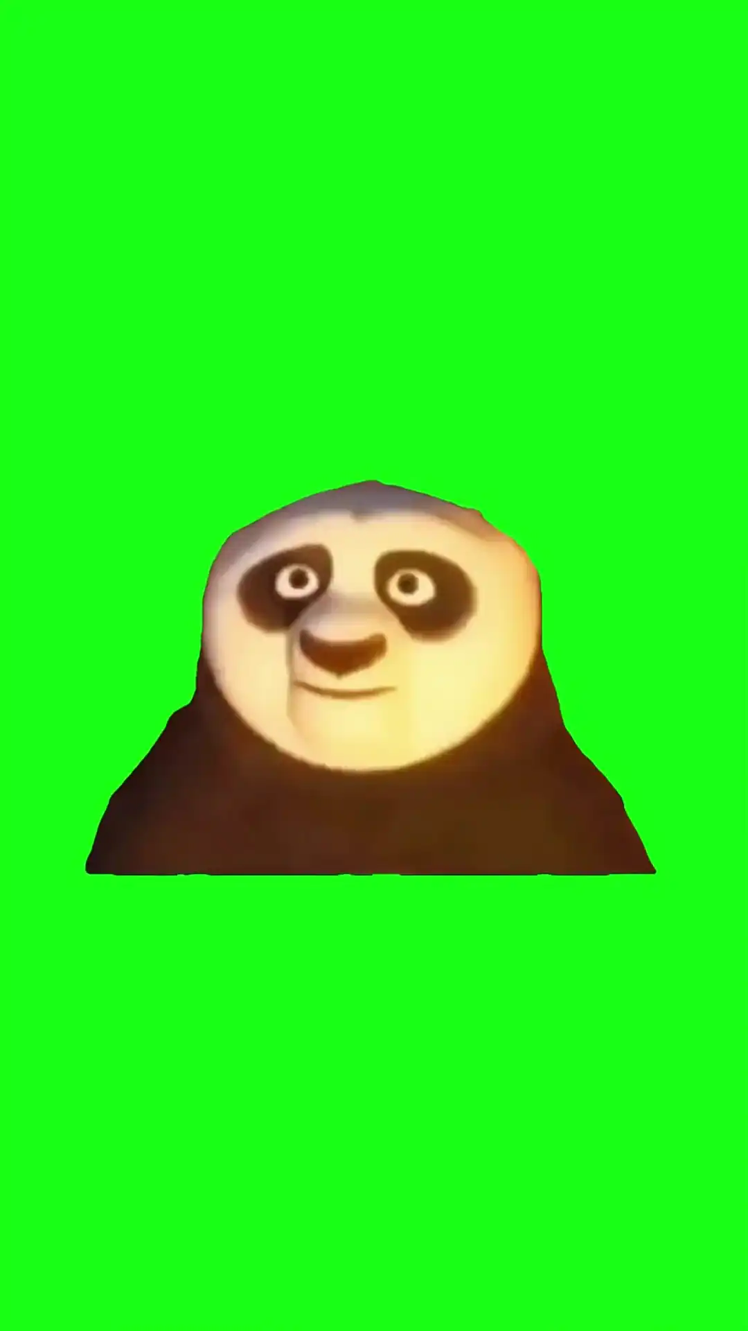 Kung fu panda acting up Green Screen Meme