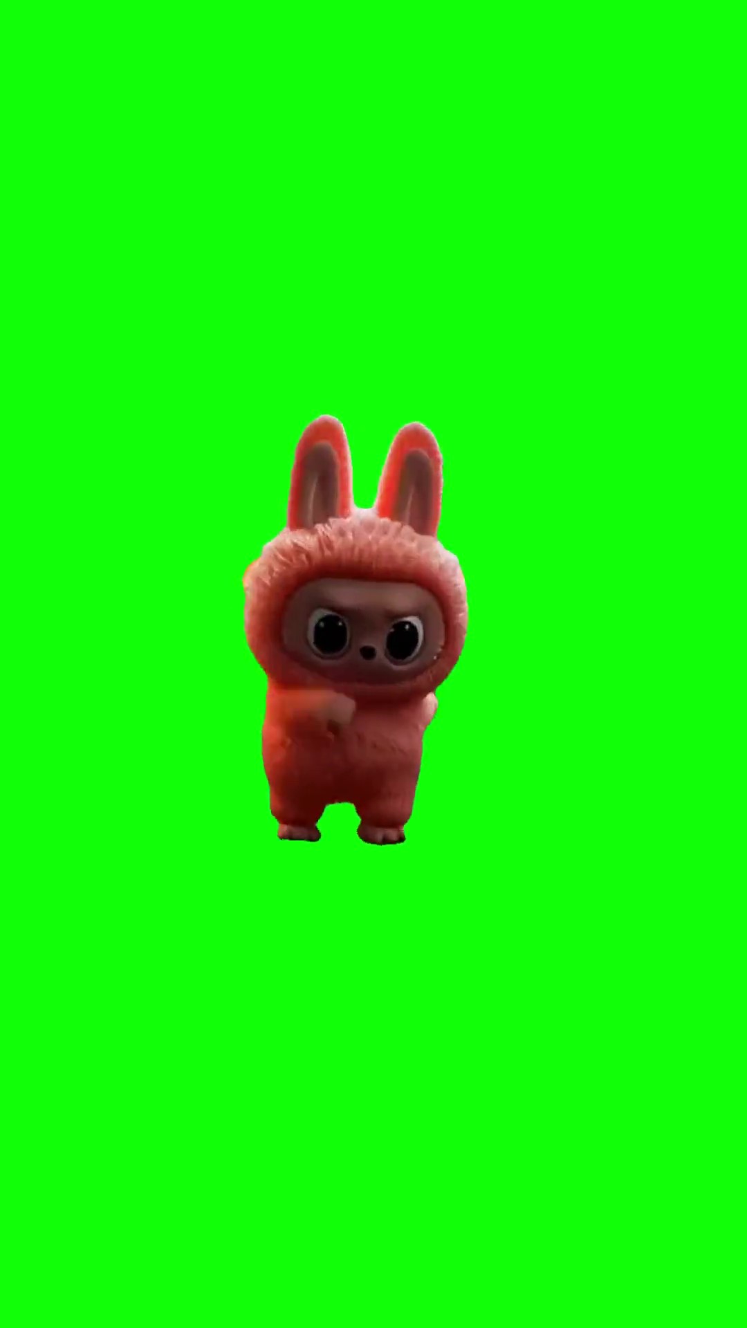 Labubu Reggaeton Super Slowed Green Screen Meme