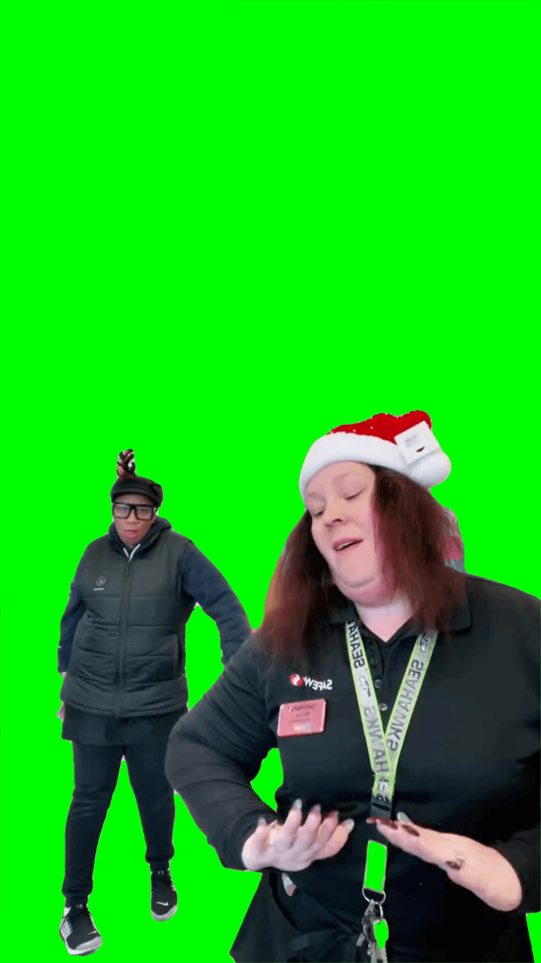 Ladies Dancing Meme Green Screen